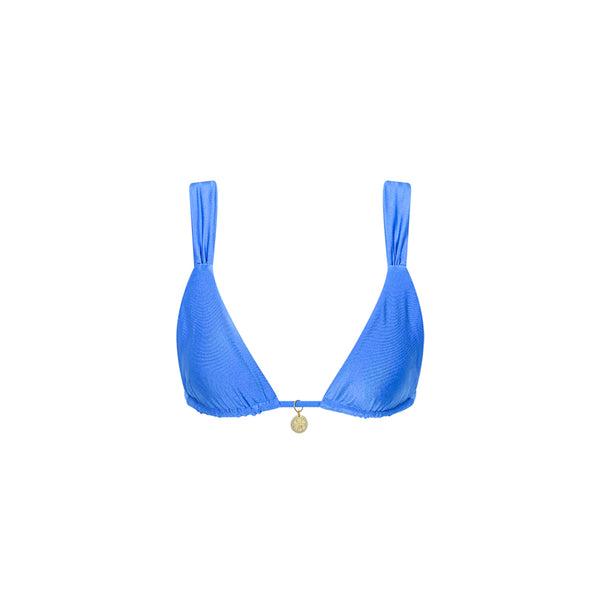 Slide Bralette Bikini Top - Bluebell