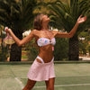 Strapless Bandeau Bikini Top - Coconut Club