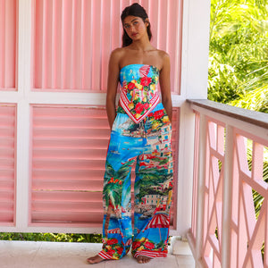 Drawstring Resort Pants - Mermaid Cove