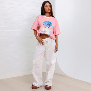 Sun Signs Cargo Pant - Whipped White