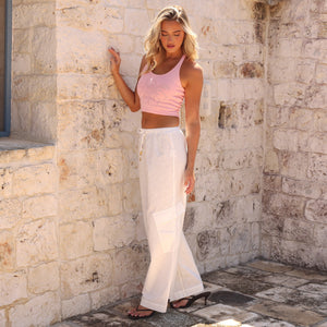 Sun Signs Cargo Pant - Whipped White
