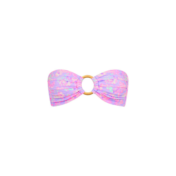 Strapless Bandeau Bikini Top - Lilac Love