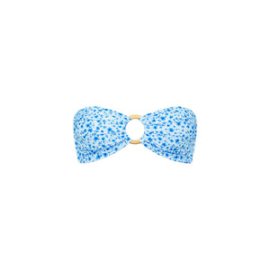 Strapless Bandeau Bikini Top - Dream Flower