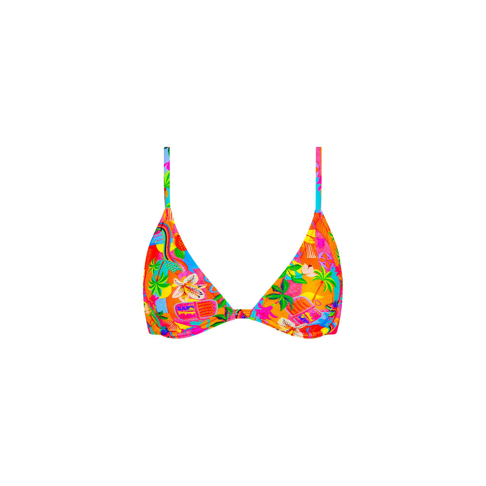 Underwire Triangle B-C Cup Bikini Top - Havana Haven