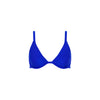 Underwire Triangle D+ Cup Bikini Top - Blue Lagoon