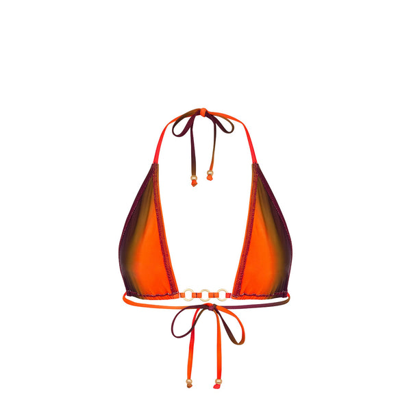 Trio Ring Triangle Bikini Top - Coyote Kisses
