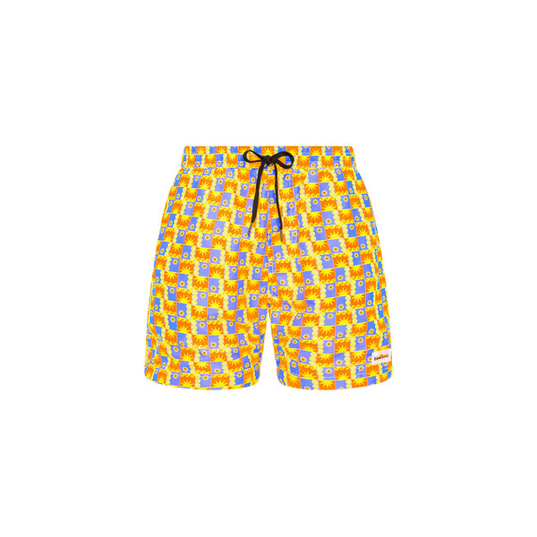 Men's Swim Trunks - Sunburst