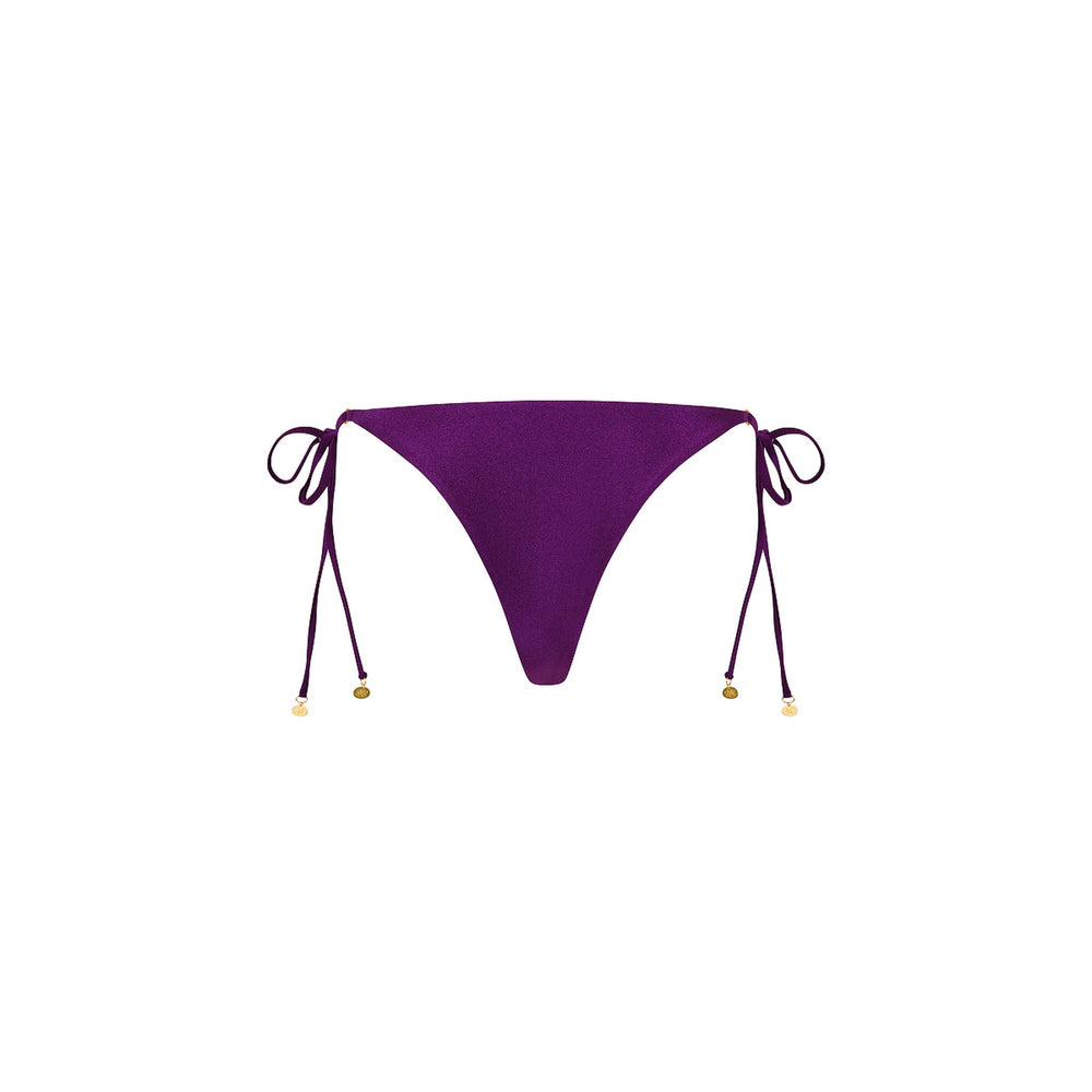 Thong Tie Side Bikini Bottom - Sugar Plum