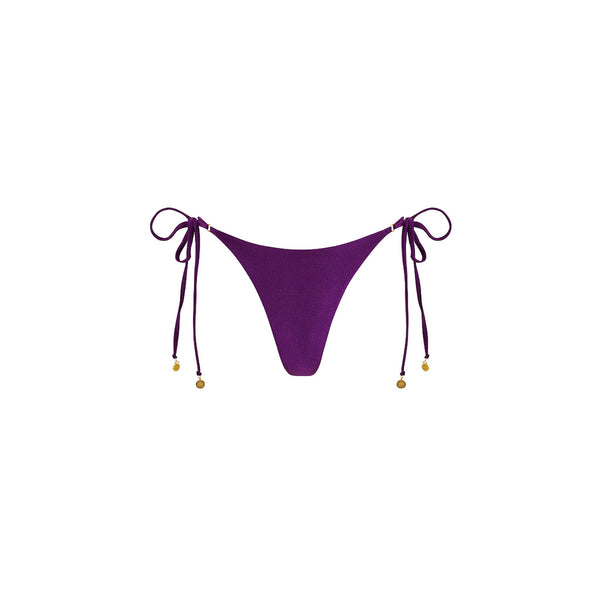 Thong Tie Side Bikini Bottom - Sugar Plum